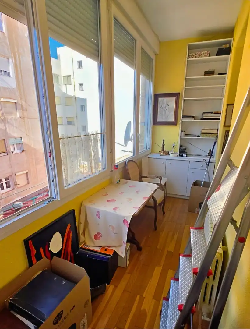 Comedor de Piso de alquiler en Zaragoza con Aire acondicionado, Calefacción y Parquet