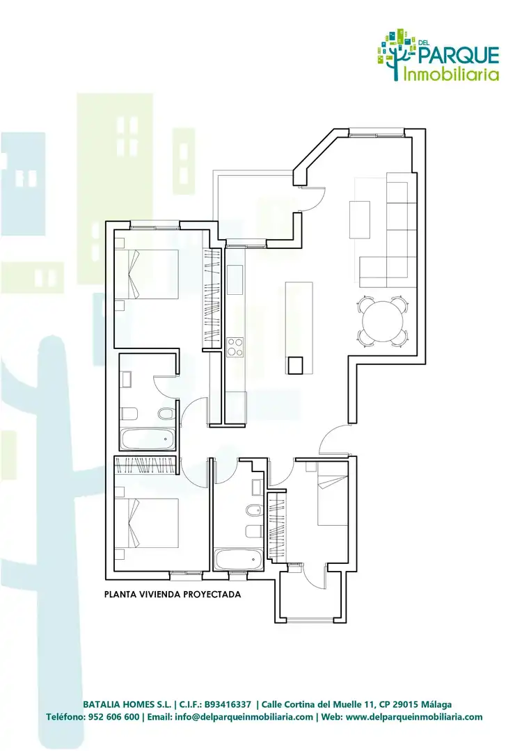 Piso en venta en Málaga con Aire acondicionado, Calefacción y Terraza