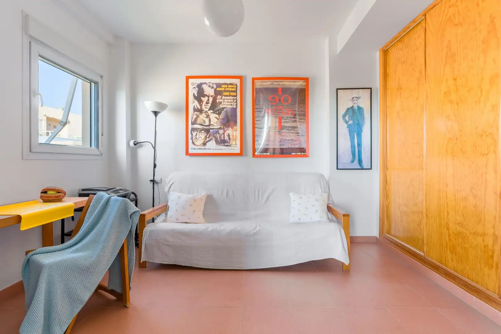 Sala de estar de Ático en venta en El Ejido con Aire acondicionado, Calefacción y Jardín privado