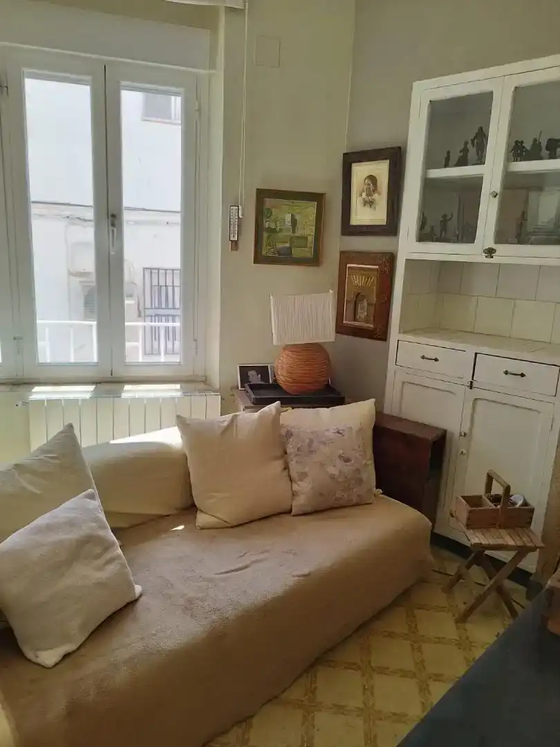 Wohnzimmer von Wohnung zur Miete in Jalance mit Klimaanlage, Möbliert und Waschmaschine