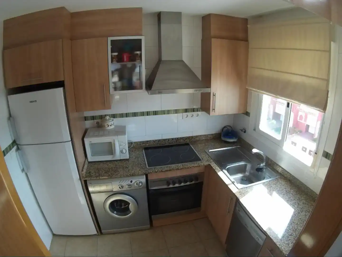 Cocina de Piso de alquiler en Oropesa del Mar / Orpesa con Aire acondicionado, Piscina y Amueblado