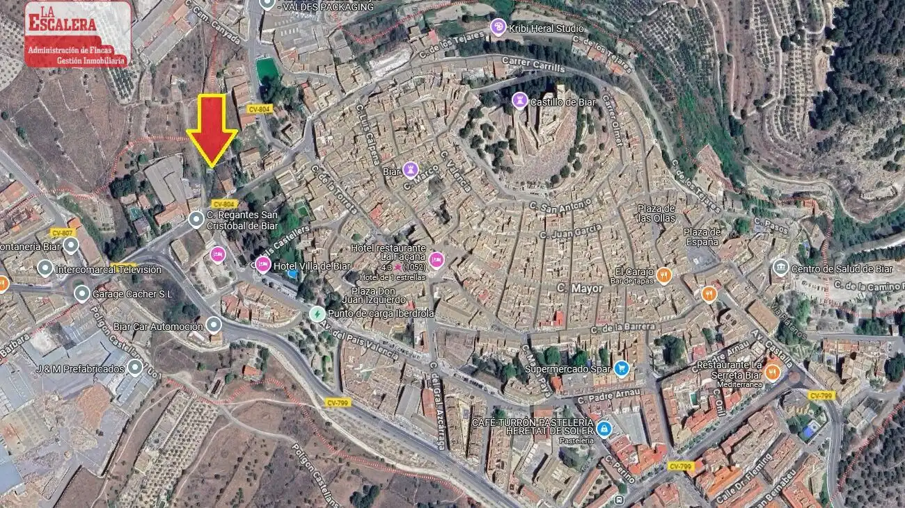 Terreno residencial en venta en Biar