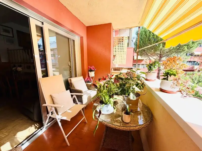 Terraza de Piso en venta en Las Rozas de Madrid con Aire acondicionado, Calefacción y Parquet