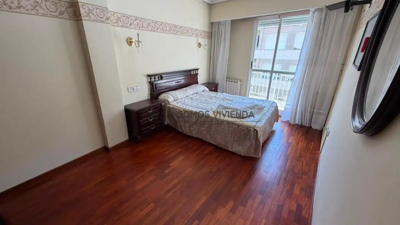 Bedroom of Flat for rent in Ourense Capital   with Heating and Furnished