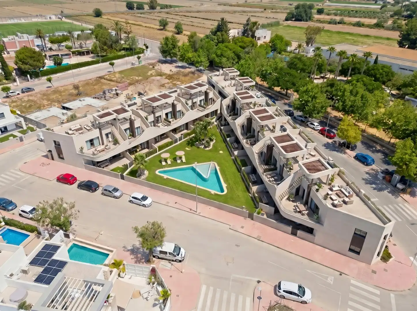 Vista exterior de Apartamento en venta en San Fulgencio con Terraza, Balcón y Piscina comunitaria