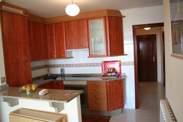 Kitchen of Flat to rent in Boiro  with Heating and Furnished
