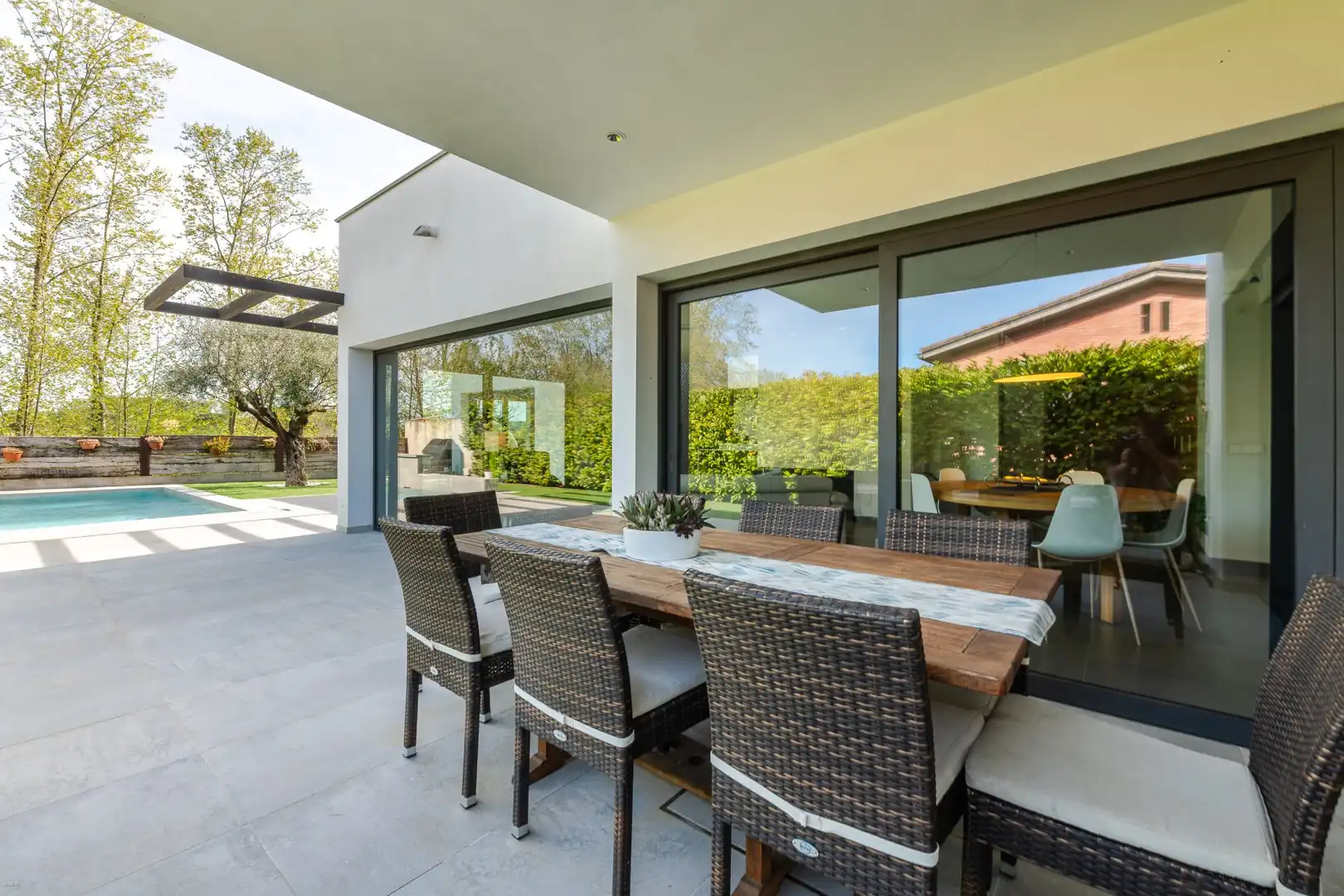 Terraza de Casa o chalet en venta en Cornellà del Terri