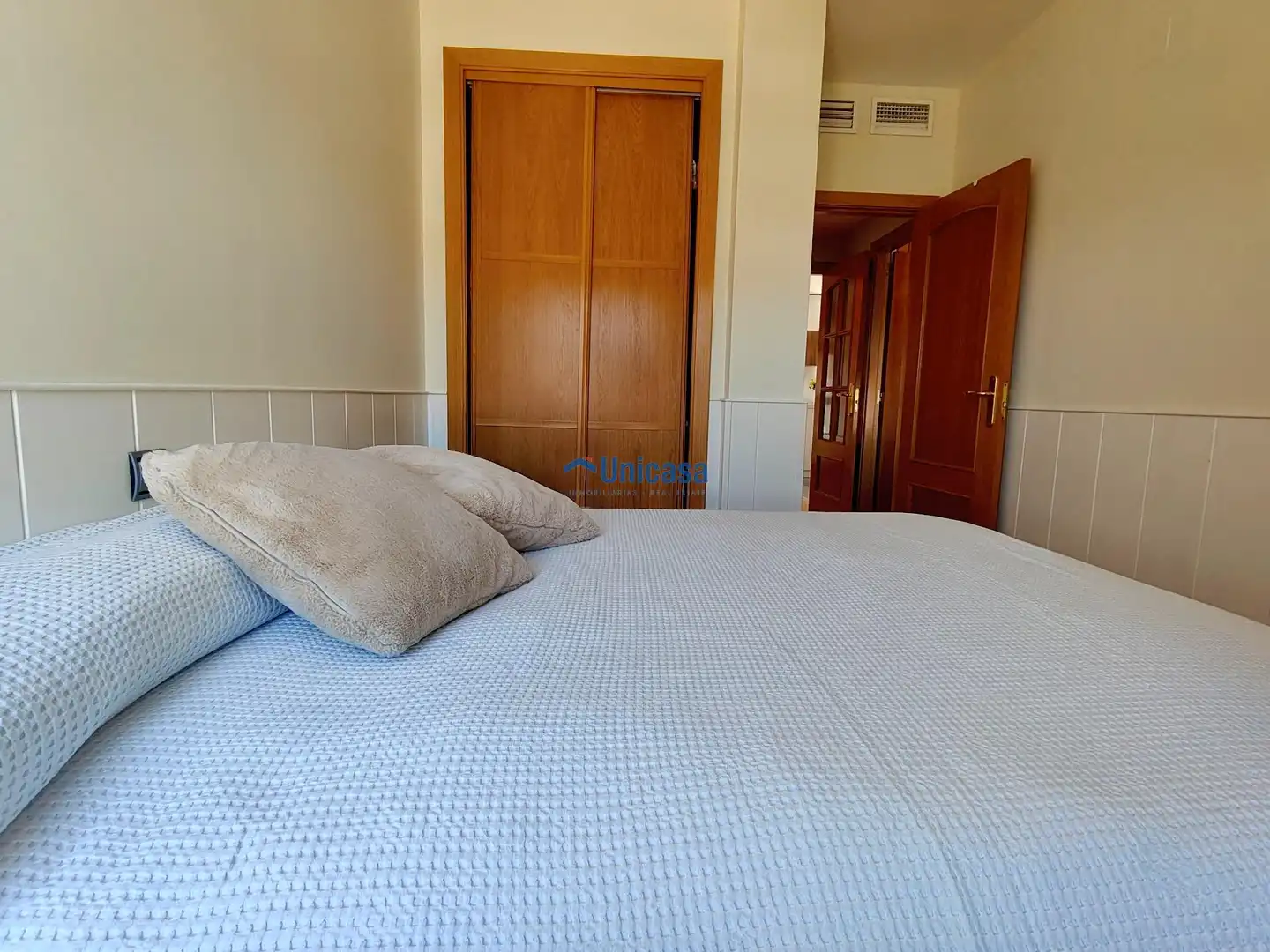 Bedroom of Flat for sale in Málaga  with Air Conditioner, Storage room and Furnished