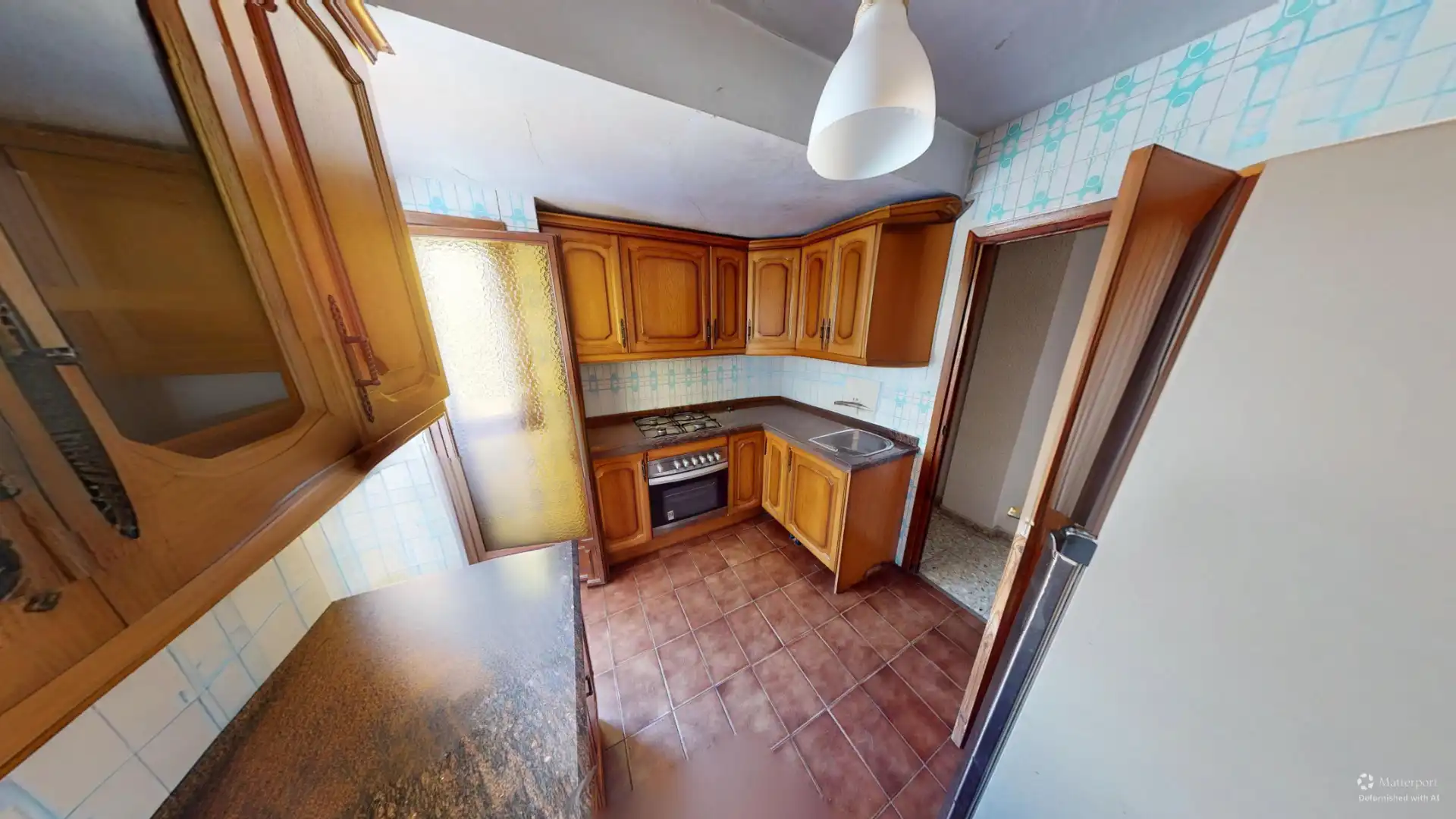 Küche von Wohnung zum Verkauf in Alicante / Alacant mit Möbliert und Balkon