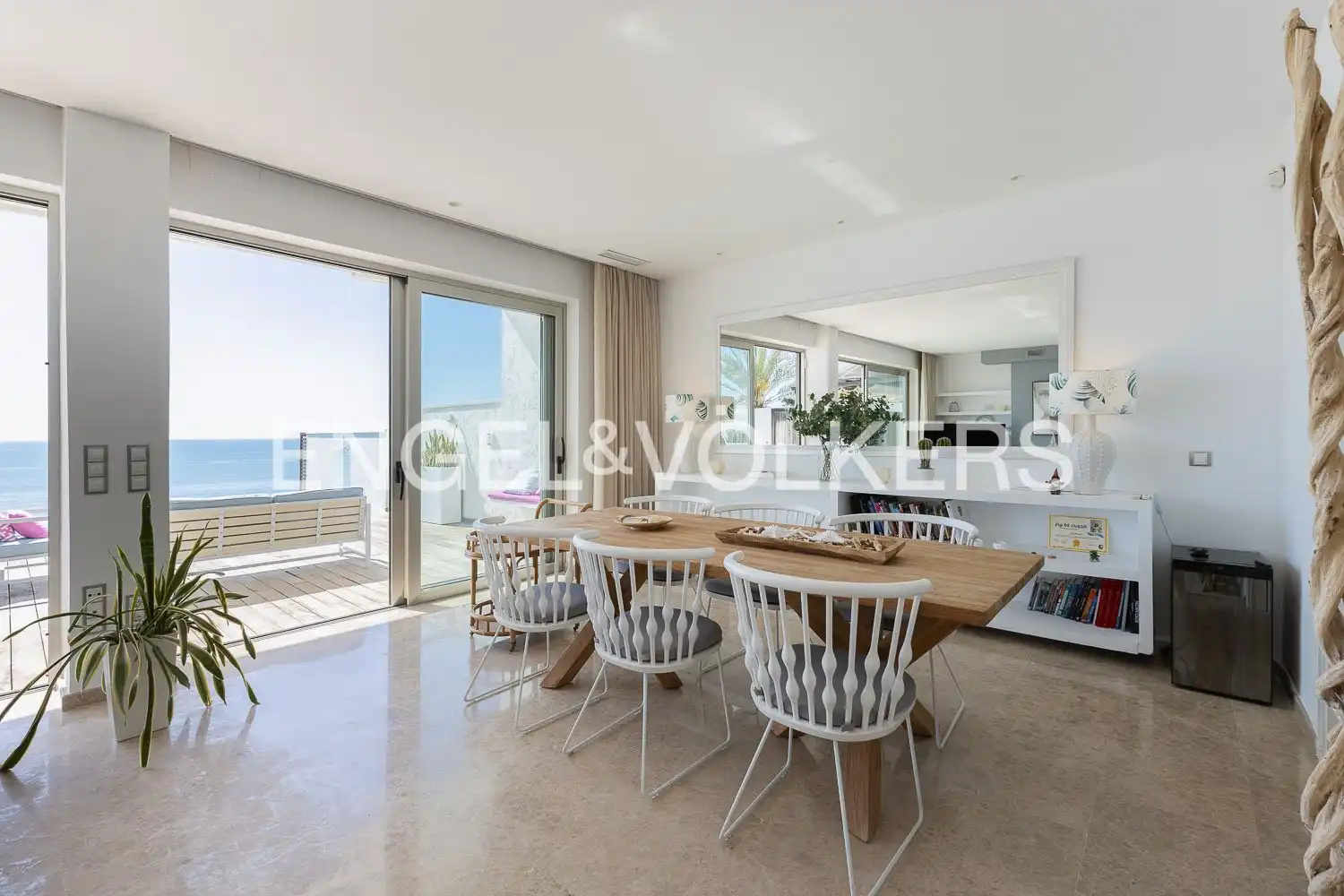 Comedor de Casa o chalet de alquiler en Cullera con Aire acondicionado, Calefacción y Piscina