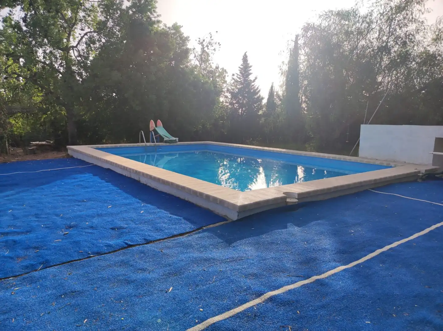Swimming pool of Houses for sale in Bollullos de la Mitación  with Air Conditioner, Heating and Private garden