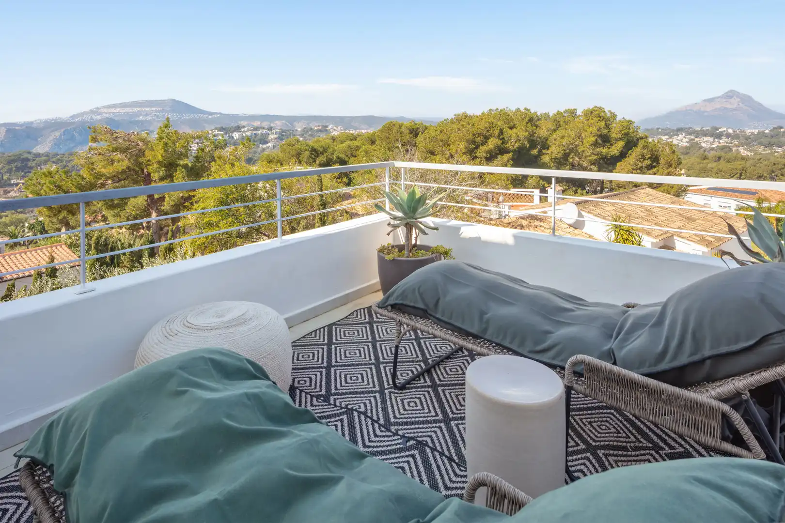 Terrace of Houses for sale in Jávea / Xàbia  with Air Conditioner, Heating and Private garden