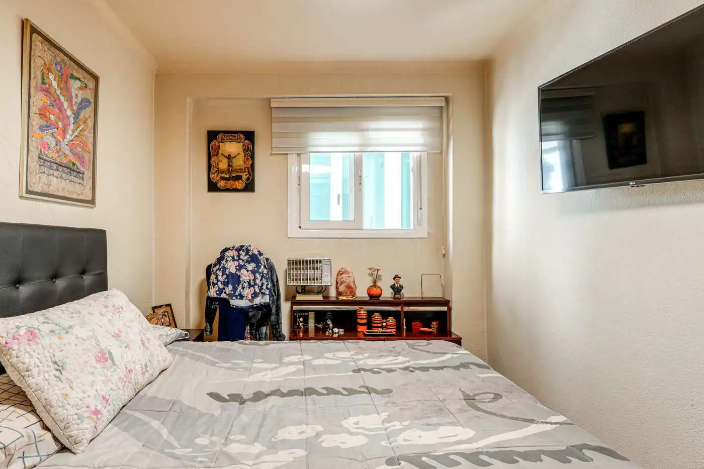 Bedroom of Flat for sale in Barcelona  with Furnished