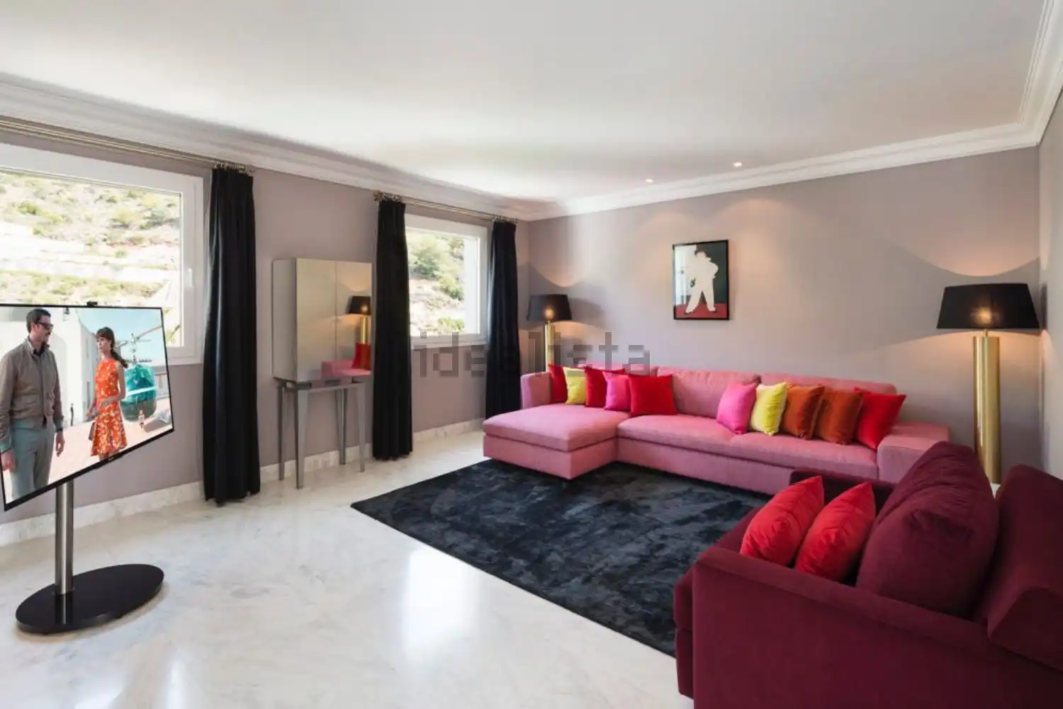 Living room of Houses for rent in Marbella