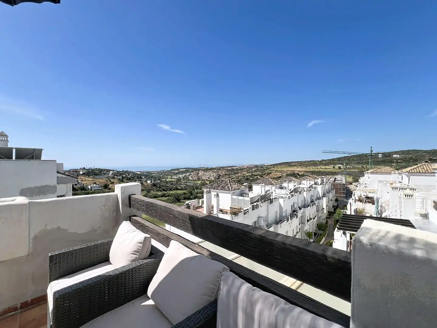Terraza de Ático en venta en Estepona con Aire acondicionado, Terraza y Piscina