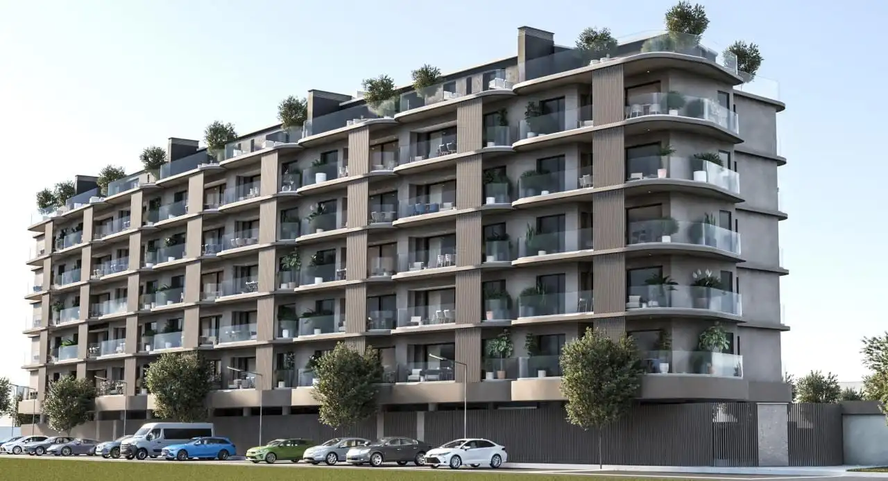 Vista exterior de Piso en venta en León Capital  con Calefacción, Parquet y Terraza