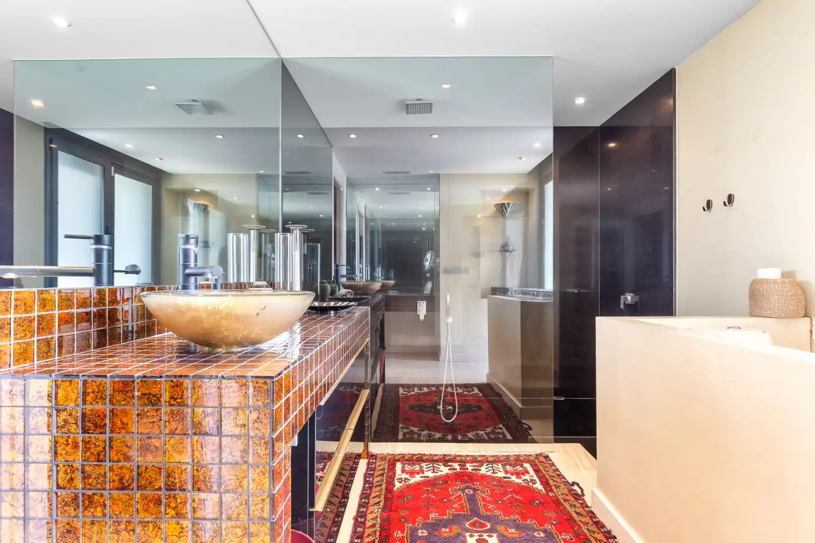 Baño de Casa o chalet en venta en Esplugues de Llobregat con Aire acondicionado, Calefacción y Trastero