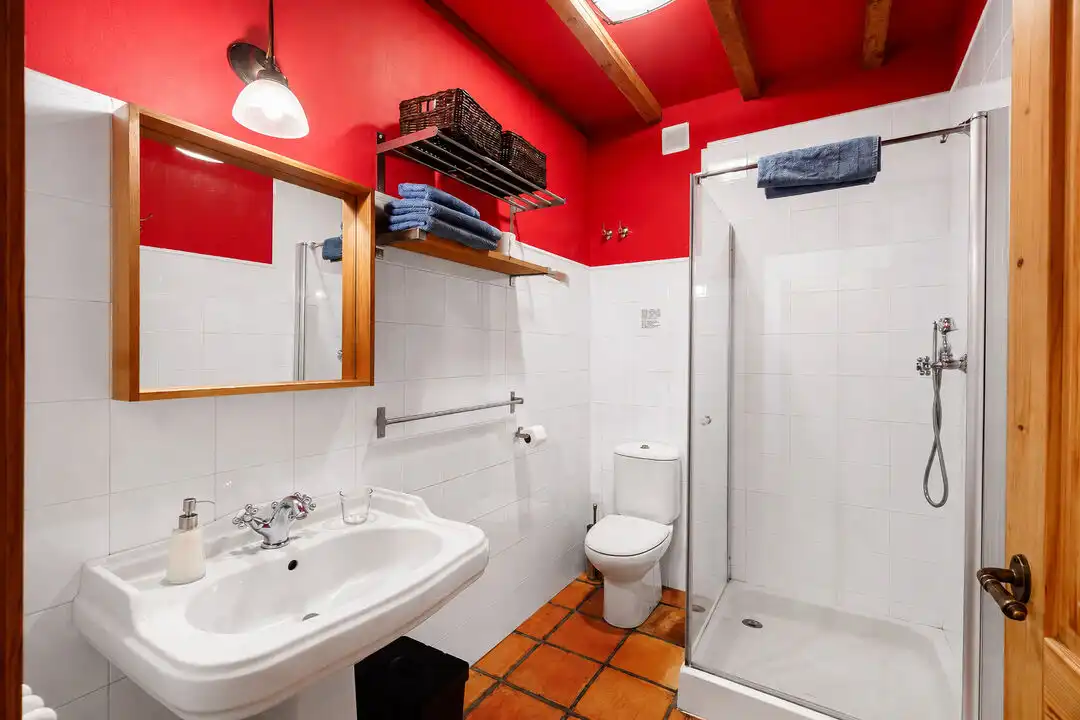 Baño de Casa o chalet en venta en Ayala / Aiara con Aire acondicionado, Calefacción y Jardín privado