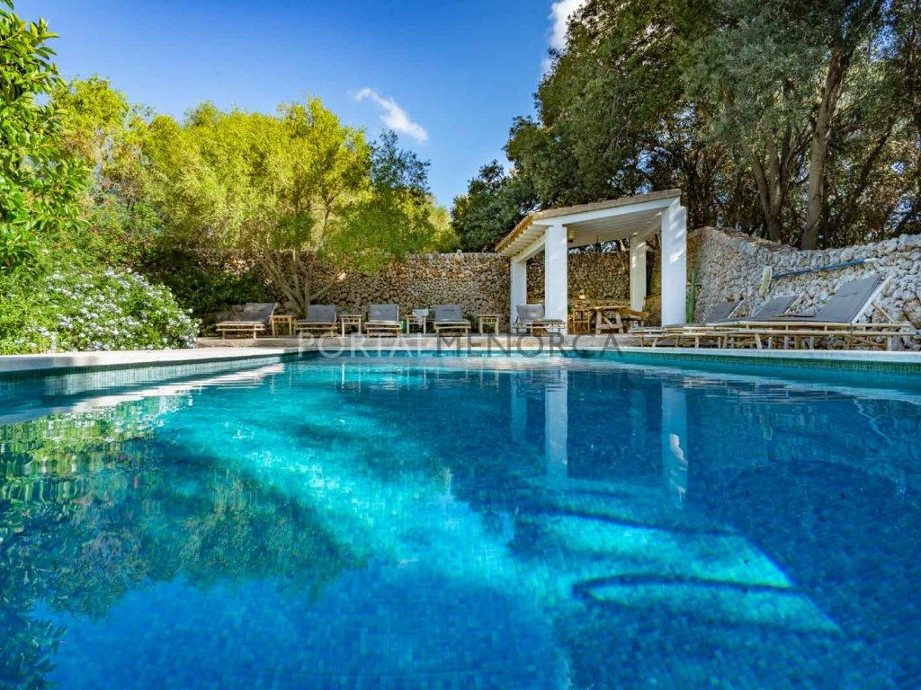 Swimming pool of House or chalet for sale in Maó