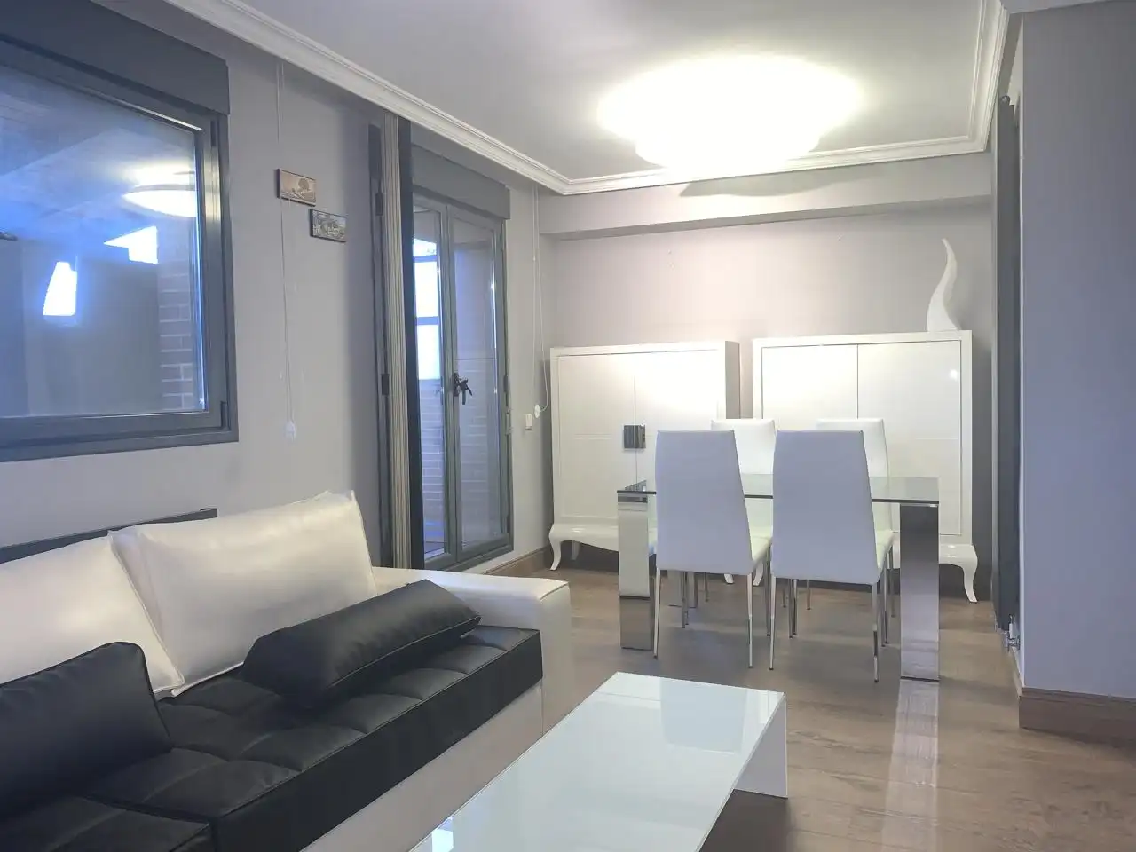 Living room of Attic for rent in Getafe  with Air Conditioner, Heating and Terrace
