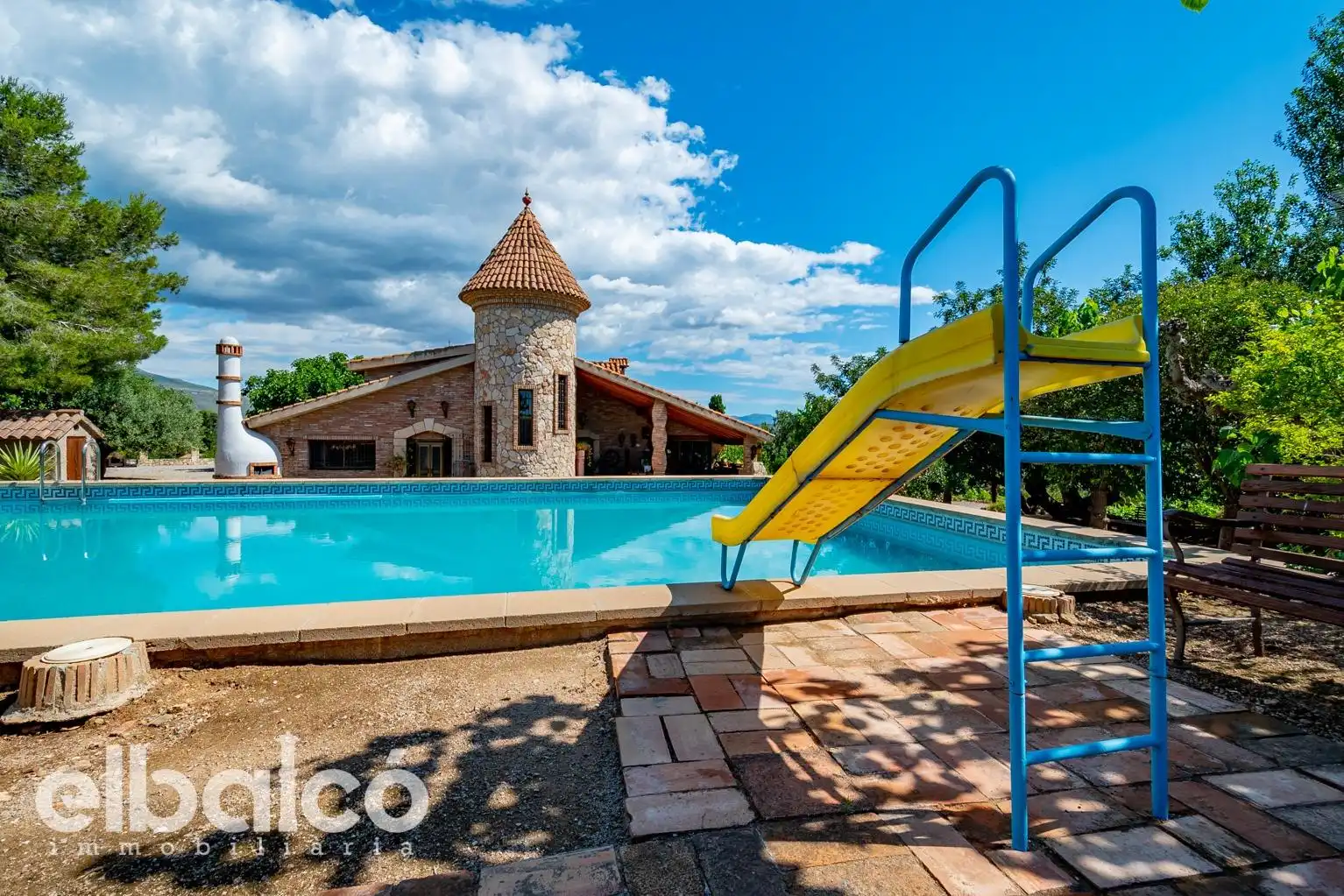 Piscina de Casa o chalet en venta en El Milà con Aire acondicionado, Jardín privado y Terraza