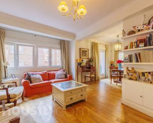 Living room of Flat for sale in  Madrid Capital  with Terrace