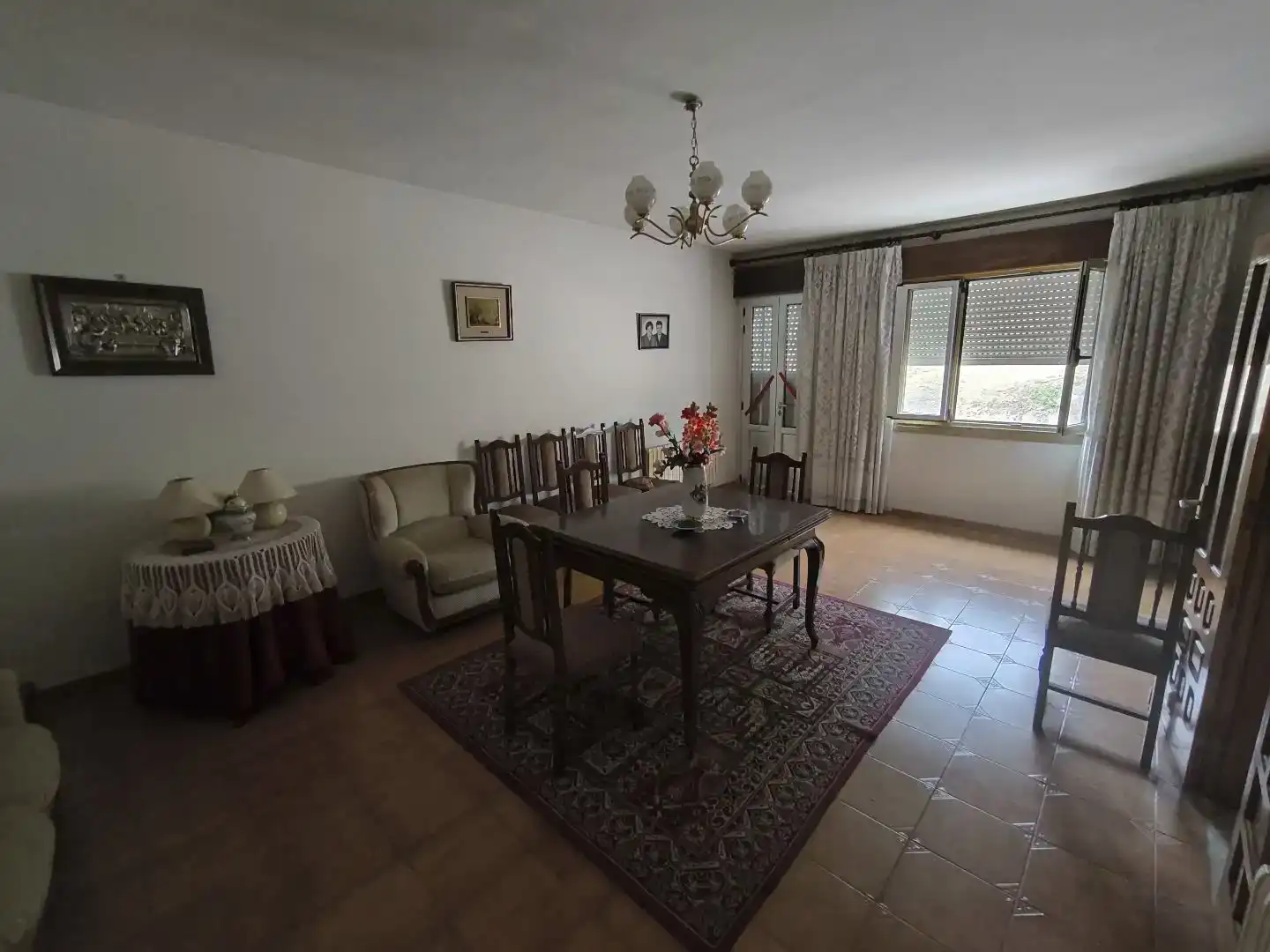 Comedor de Casa adosada en venta en Ribadumia con Jardín privado y Amueblado