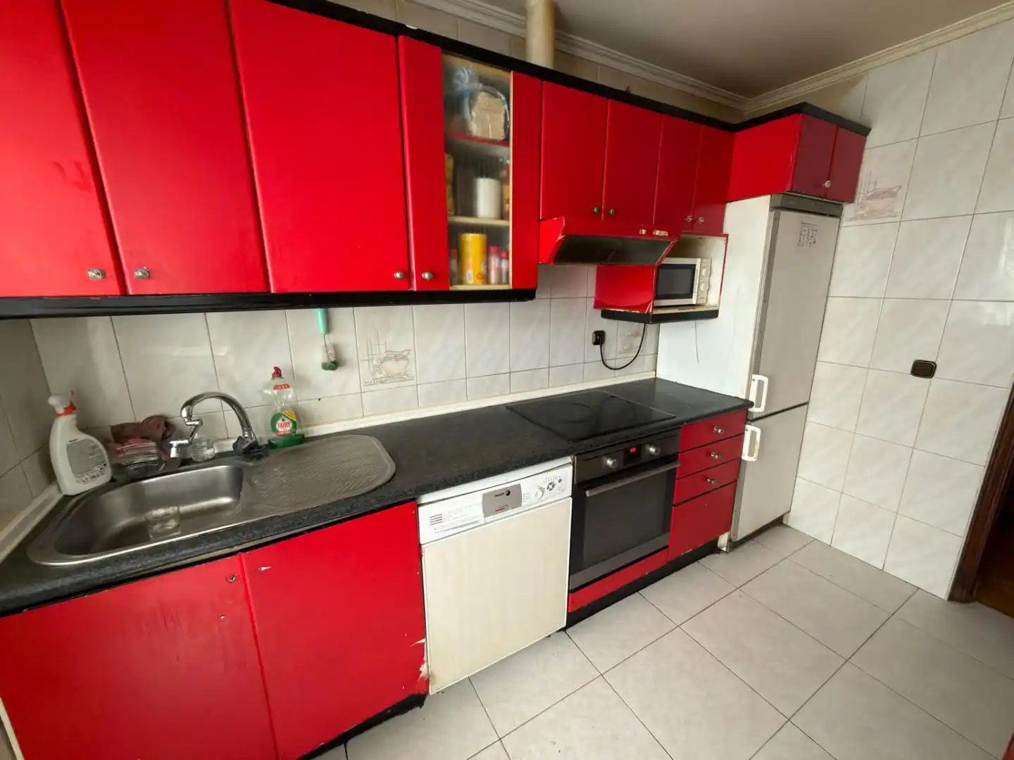 Cuina de Pis en venda en Venta de Baños amb Calefacció i Terrassa