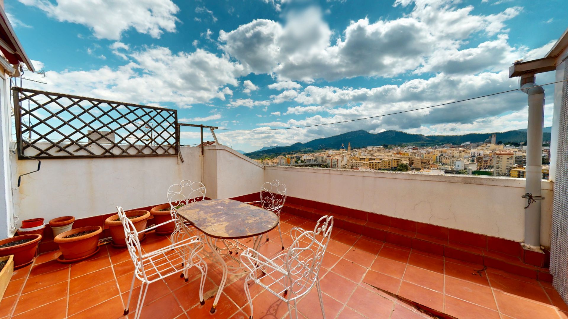 Terrace of Attic for sale in Alcoy / Alcoi  with Air Conditioner, Terrace and Storage room