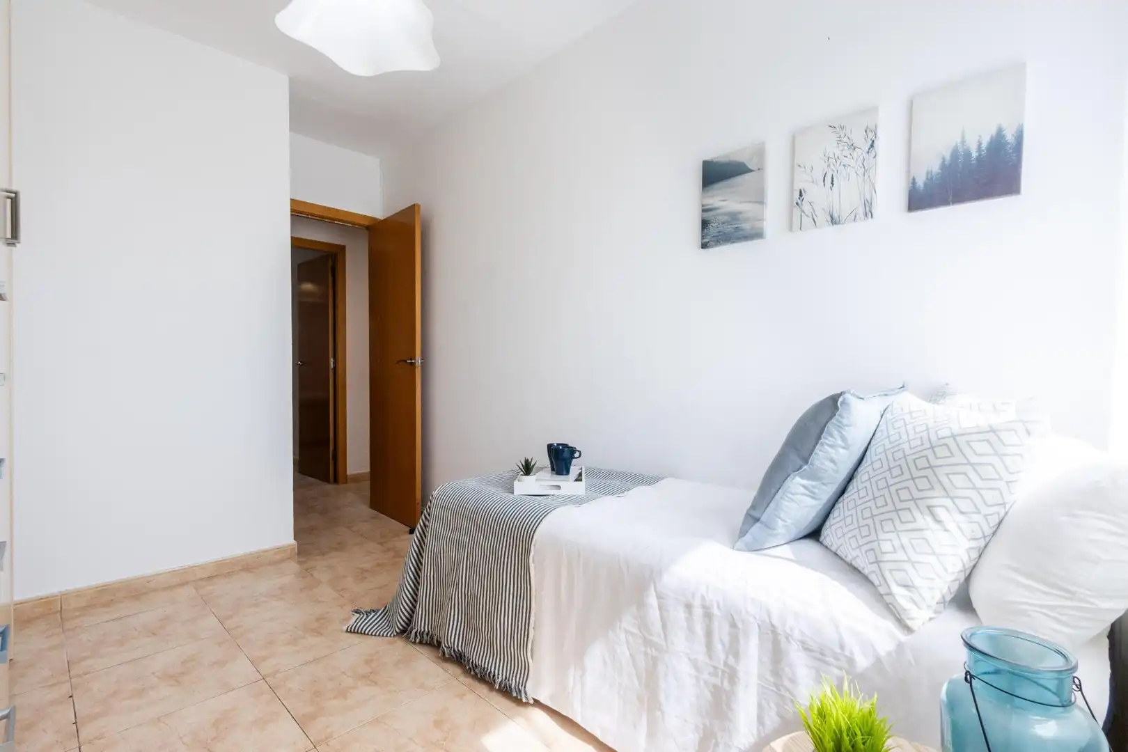 Bedroom of Flat for sale in Terrassa  with Heating