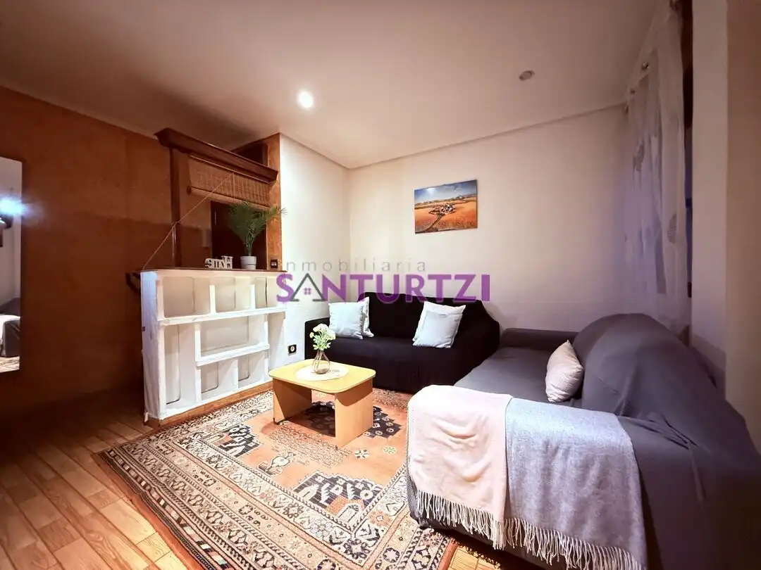 Wohnzimmer von Wohnung zum Verkauf in Santurtzi  mit Heizung