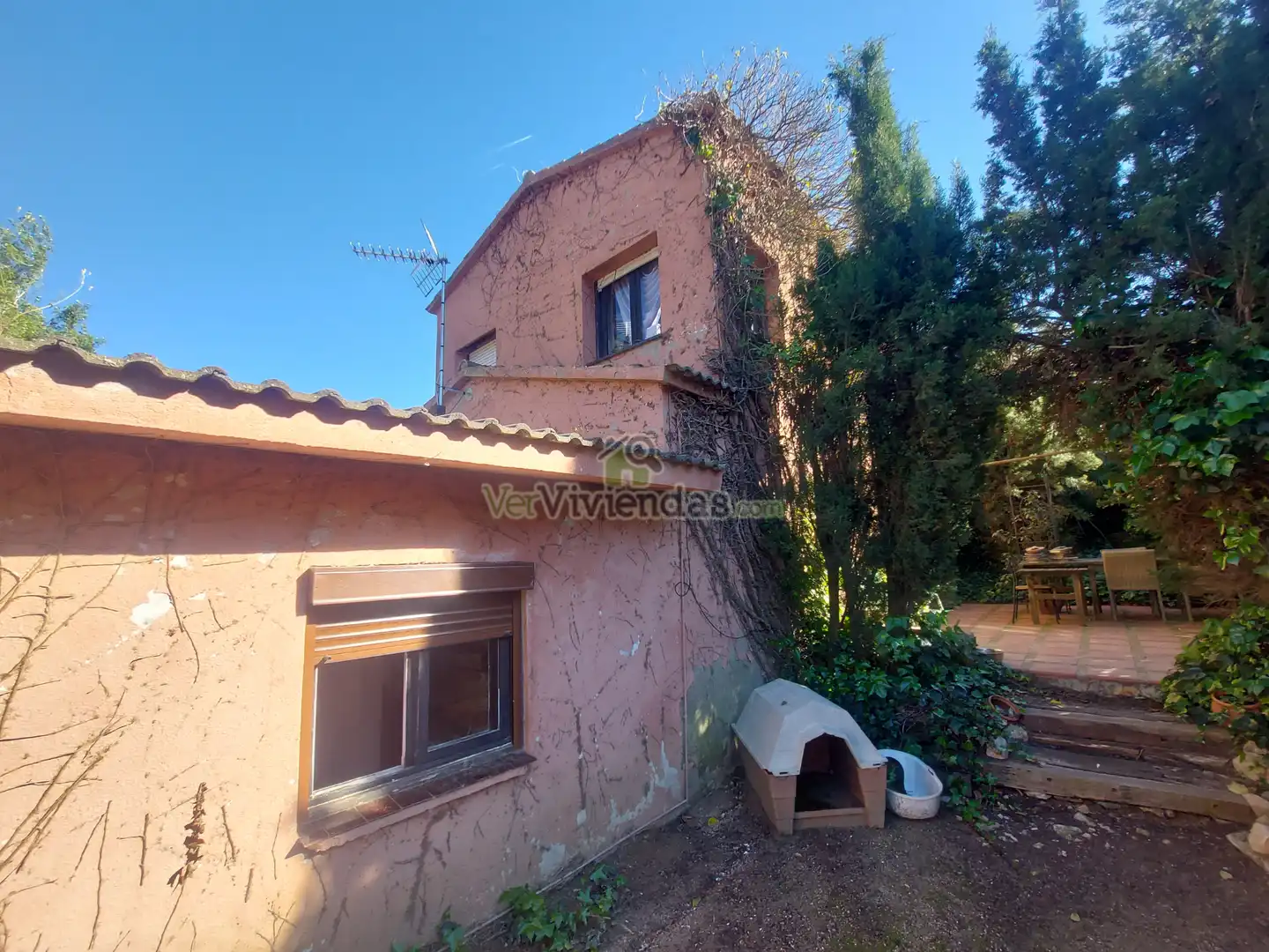 Vista exterior de Casa o chalet en venta en Vallirana con Calefacción, Jardín privado y Terraza