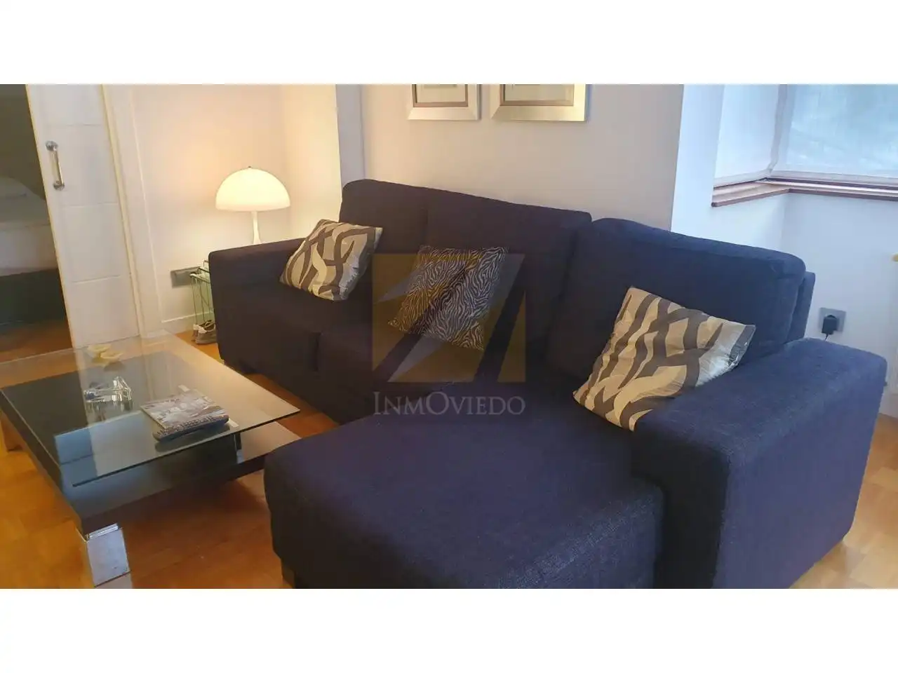 Living room of Flat for sale in Ribadesella  with Parquet flooring and Furnished