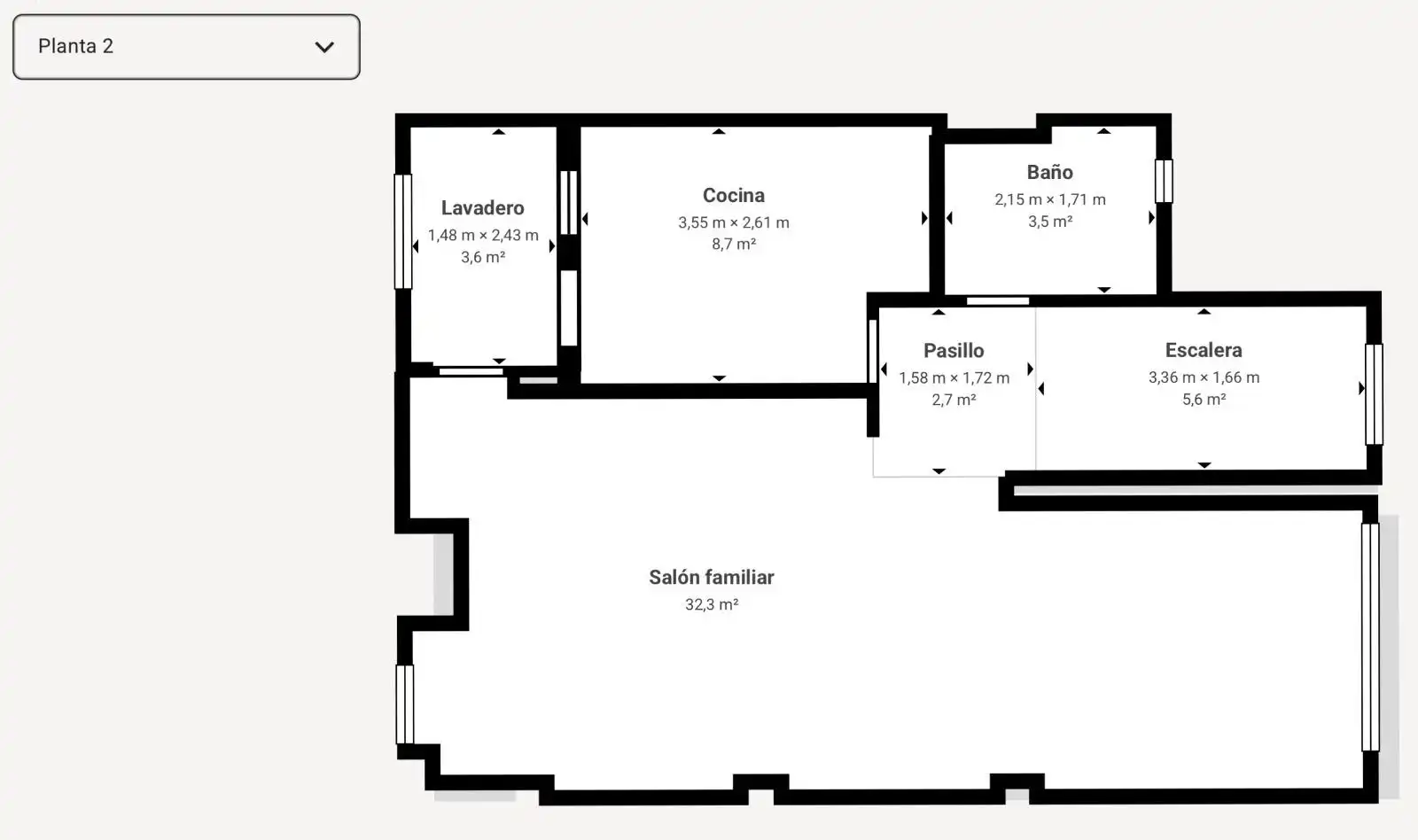 Casa a schiera in vendita a Genil, imagen 47