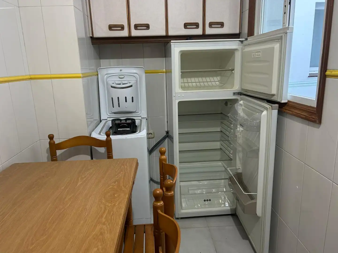 Cocina de Piso de alquiler en Santiago de Compostela  con Amueblado