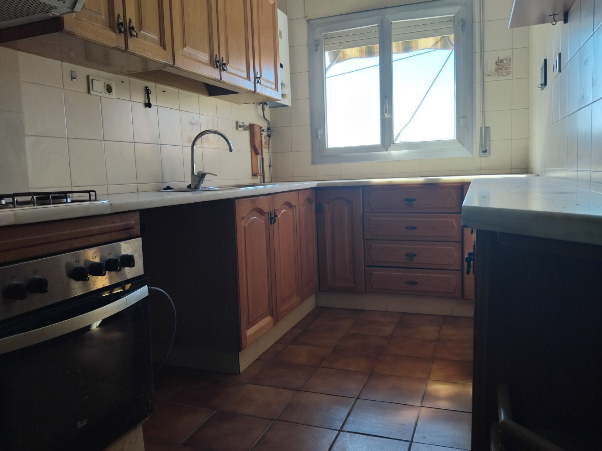 Küche von Wohnung zum verkauf in Sant Llorenç d'Hortons mit Terrasse