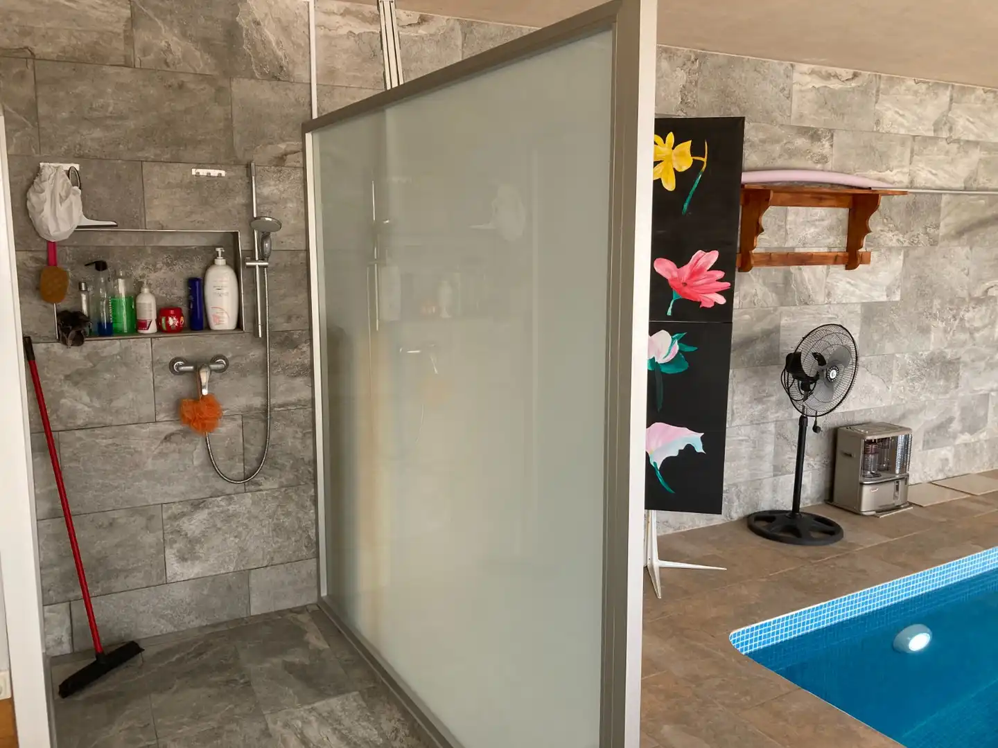 Baño de Finca rústica en venta en Aspe con Aire acondicionado, Calefacción y Jardín privado