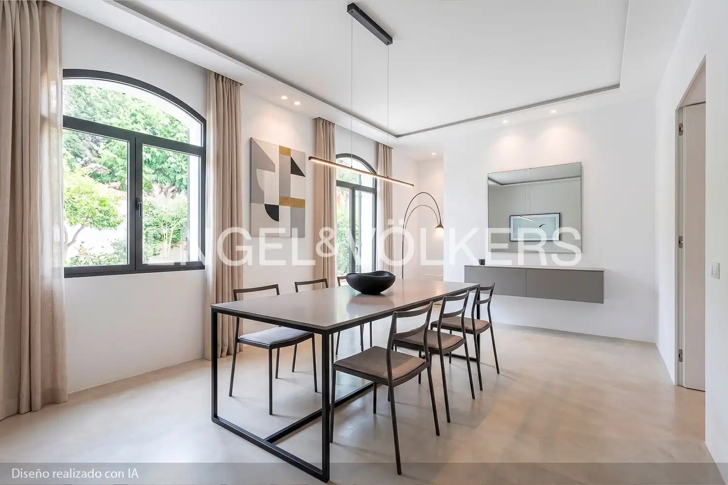 Comedor de Finca rústica en venta en Pego, Alicante