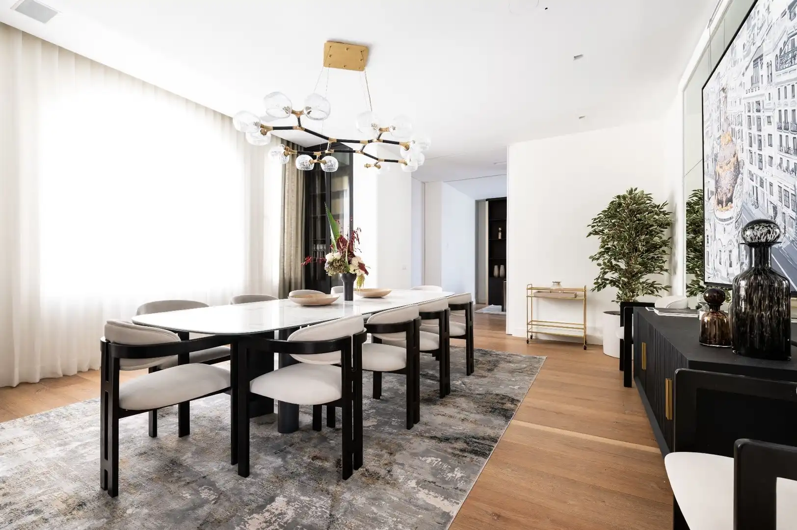 Dining room of Attic for rent in Madrid  with Air Conditioner, Heating and Terrace