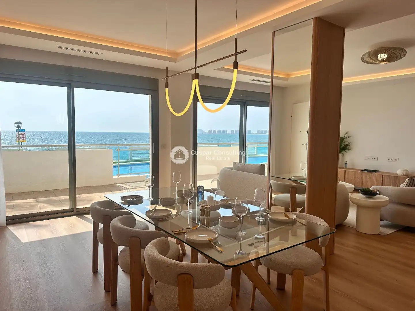 Apartamento con piscina en venta en Gran via de la Manga