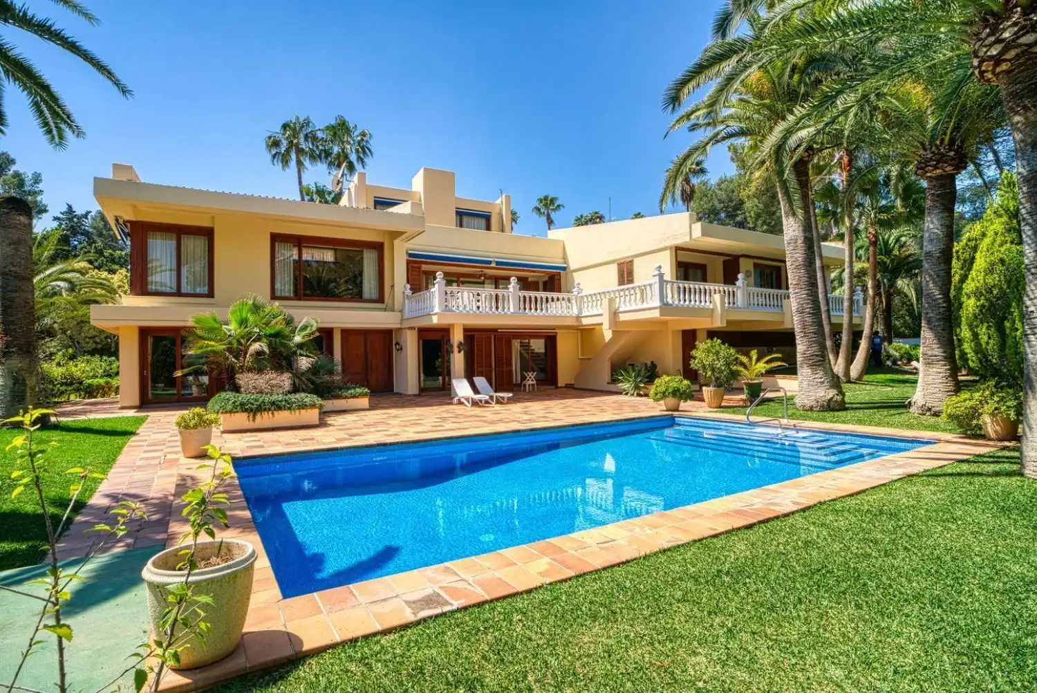 Jardí de Casa o xalet en venda en  Palma de Mallorca amb Aire condicionat, Calefacció i Jardí privat