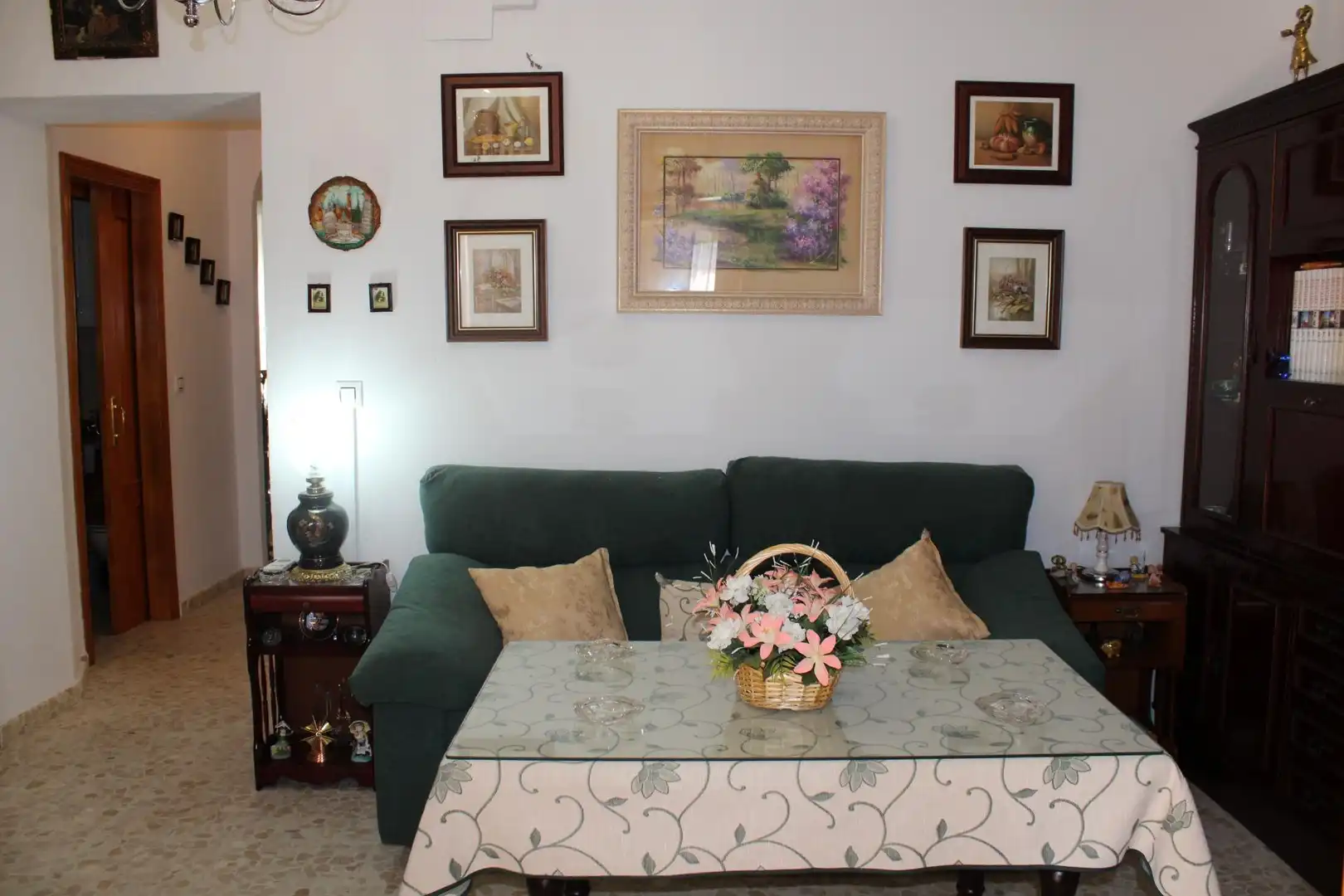 Sala d'estar de Casa o xalet en venda en Castilblanco de los Arroyos amb Aire condicionat, Calefacció i Traster