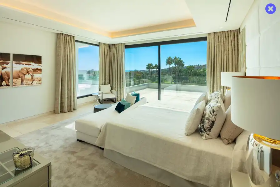 Bedroom of Houses for rent in Marbella  with Air Conditioner, Private garden and Terrace