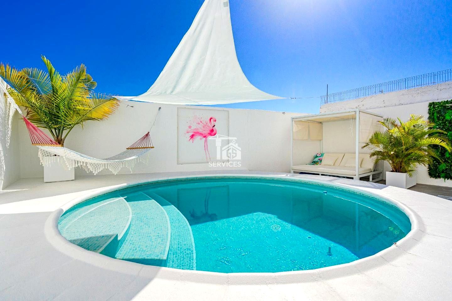 Swimming pool of House or chalet for sale in Adeje  with Terrace, Swimming Pool and Furnished