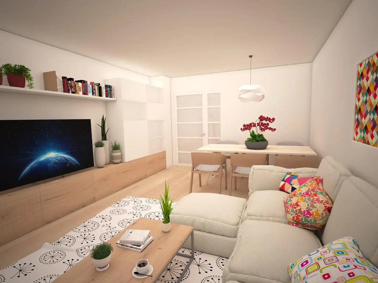 Sala de estar de Piso en venta en Vilafranca del Penedès con Aire acondicionado, Terraza y Trastero