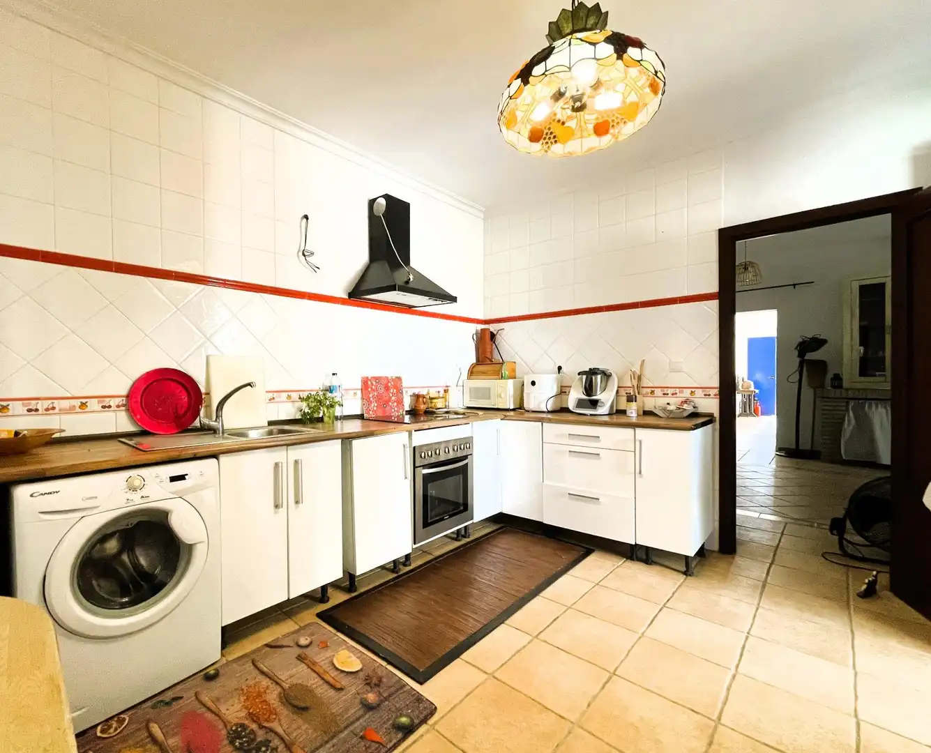 Cocina de Casa o chalet en venta en Villaverde del Río con Calefacción y Jardín privado
