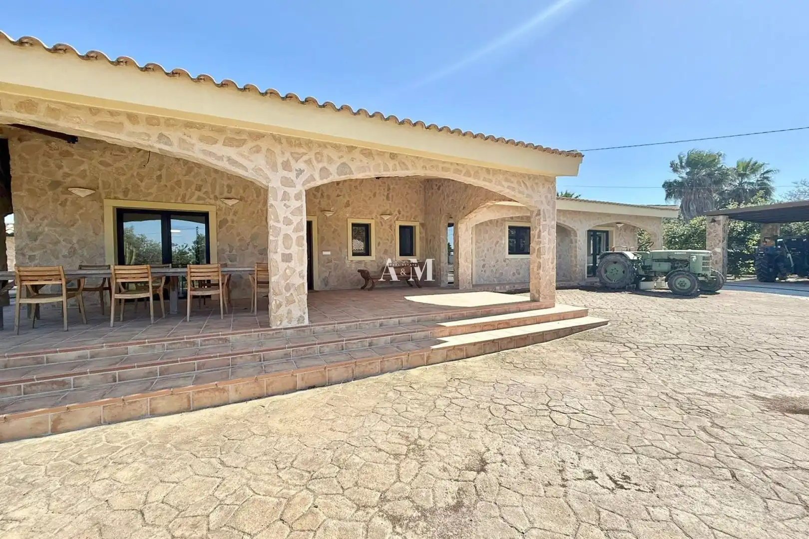 Terraza de Casa o chalet de alquiler en San Miguel de Salinas con Aire acondicionado, Calefacción y Jardín privado