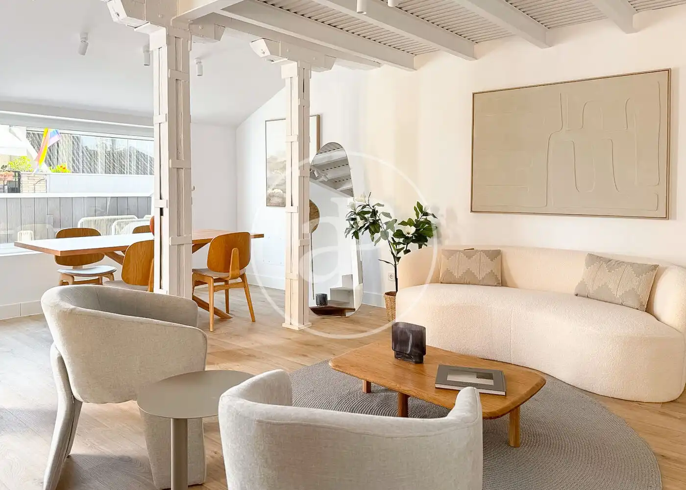 Living room of Flat for sale in Madrid  with Air Conditioner, Heating and Terrace