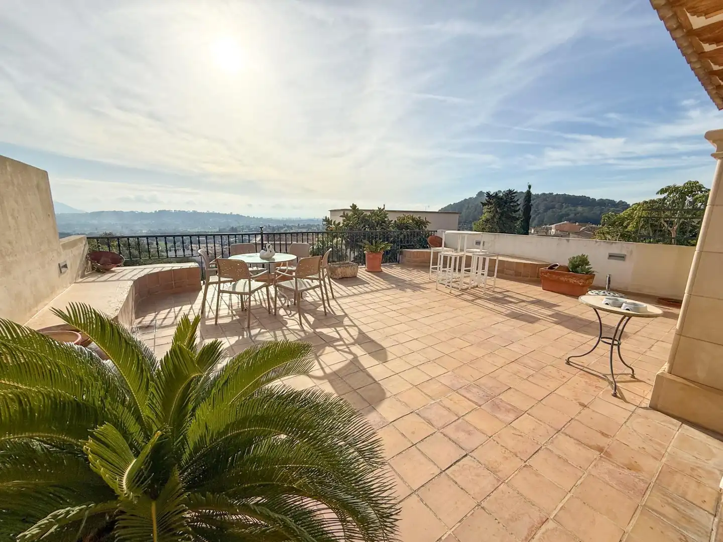 Terrace of Houses for rent in Selva  with Private garden, Terrace and Swimming Pool