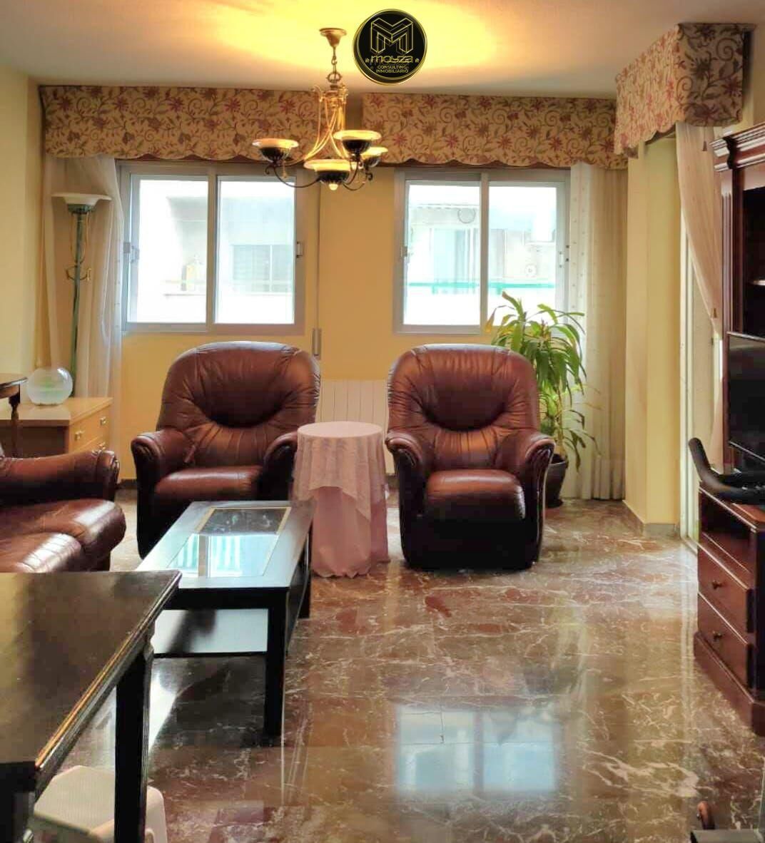 Living room of Flat for sale in  Jaén Capital  with Air Conditioner, Terrace and Storage room